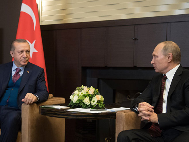 Путин и Ердоган разговарали више од четири сата (Фото: Sputnik/Сергей Гунеев) - 