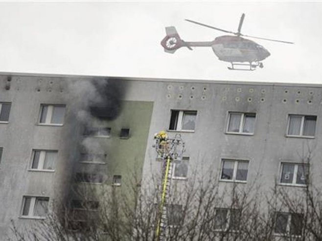 Берлин: Пожар у згради - Фото: ТАНЈУГ