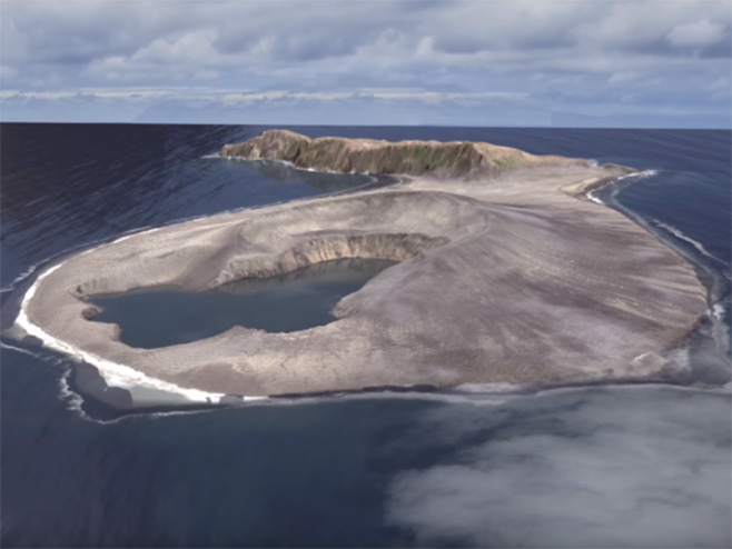 Најмлађе острво на свету настало је преко ноћи (Фото: YouTube / Screenshot) - 