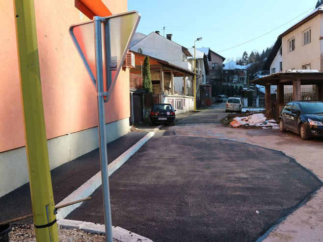 Сребреница - реконструкција улице - Фото: СРНА