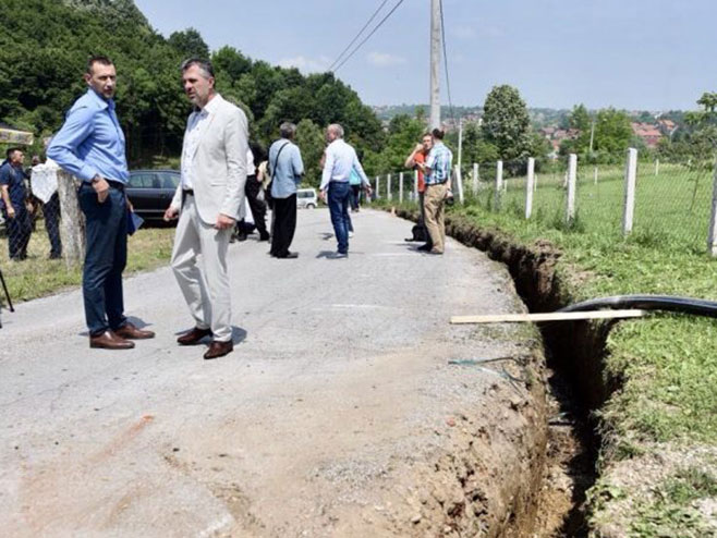 Почела изградња водовода у Дракулићу (Фото: banjaluka.rs.ba) - 
