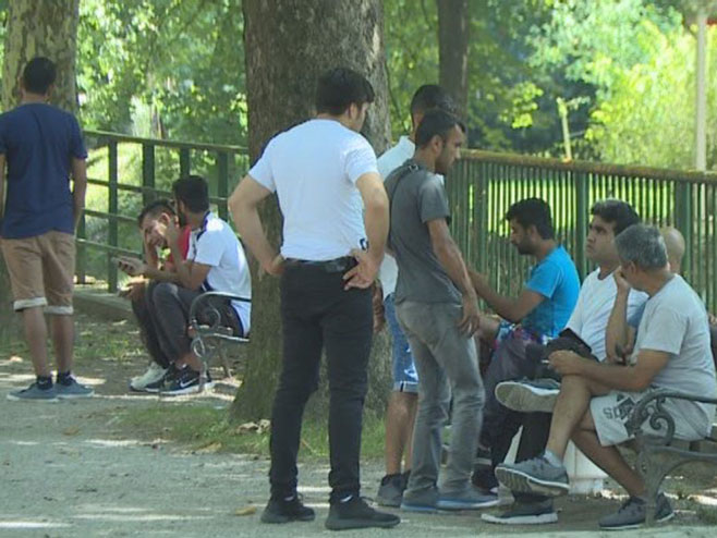 Мигранти у Бањалуци - Фото: РТРС