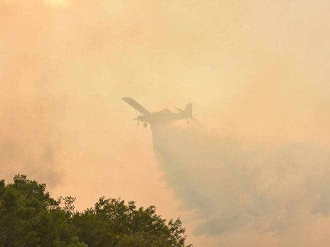 Пожар на Паштровачкој гори (Фото: Gov.me) - 