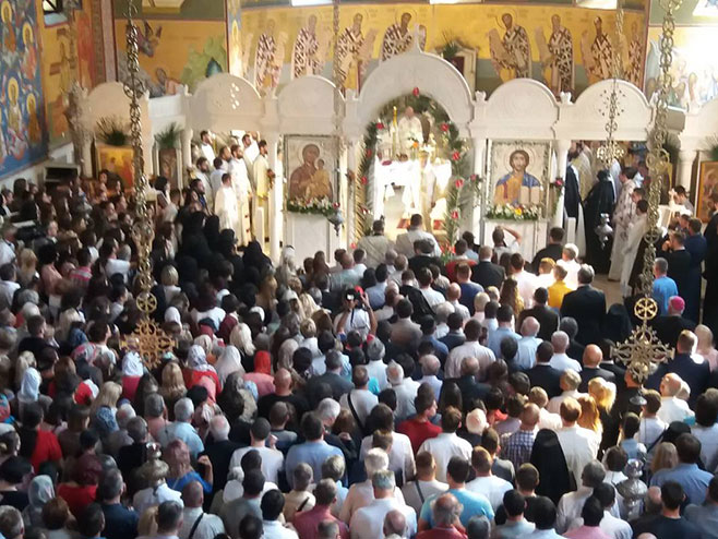 Trebinje- Ustoličenje novog episkopa Dimitrija (Foto: RTRS)