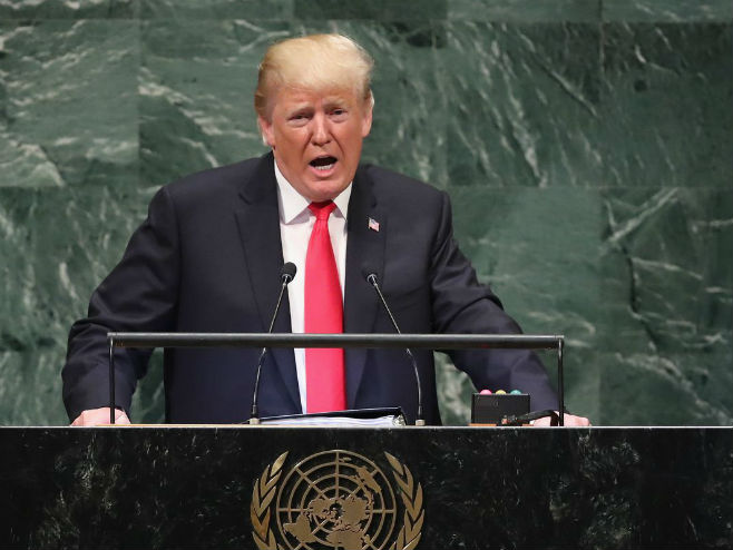 Доналд Трамп на засједању ГС УН - Фото: Getty Images