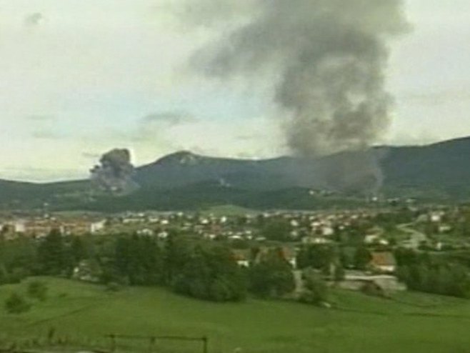 НАТО бомбардовање Пала - Фото: РТРС