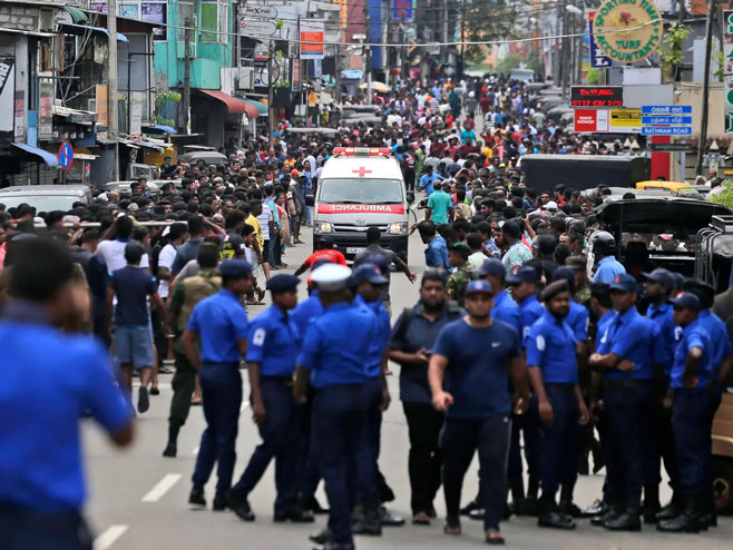 Полиција у Шри Ланци - Фото: AP