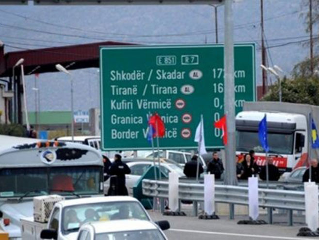 Граница Албаније и самопроглашеног Косова - Фото: Screenshot