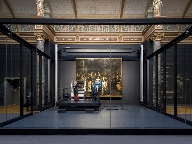 Рестаурација Рембрантове „Ноћне страже“ (Фото:Rijksmuseum) - Фото: Тwitter