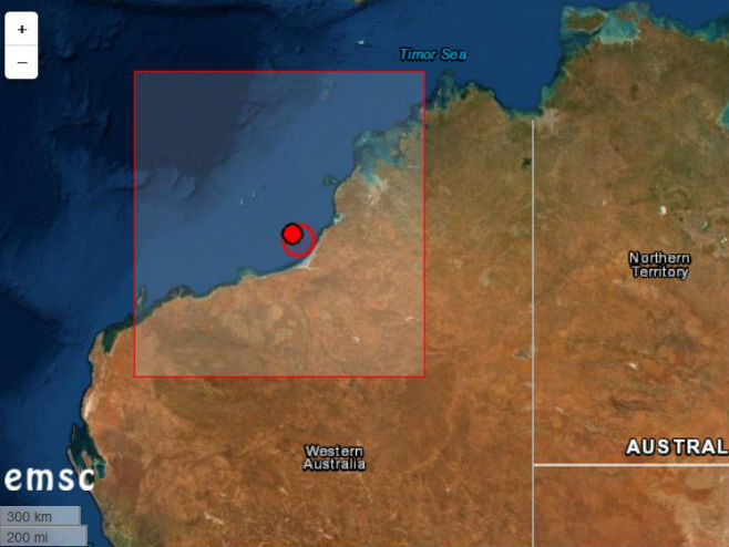 Земљотрес на западу Аустралије - Фото: Screenshot