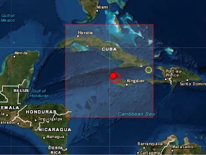 Епицентар земљотреса (фото: CSEM / EMSC) - 