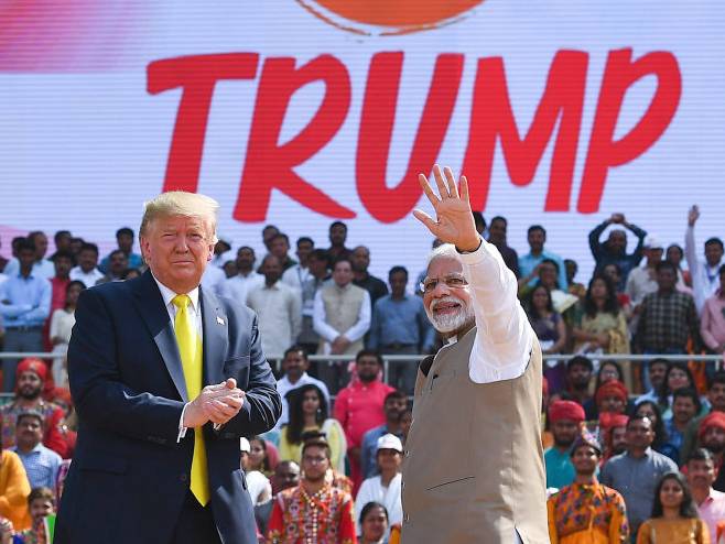 Трамп у Индији - Фото: The Wall Street Journal