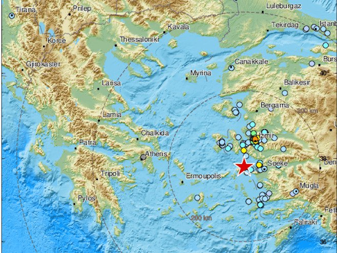 Турска - поново земљотрес (Фото:twitter.com) - 