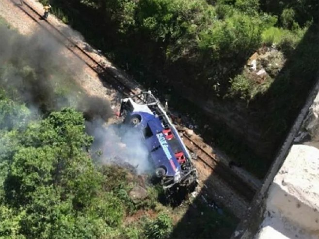 Несрећа у Бразилу (фото: Twitter / @theinfomakercom) - 