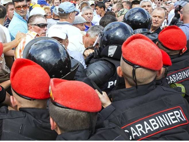 Протести у Молдавији (фото: Sputnik) - 