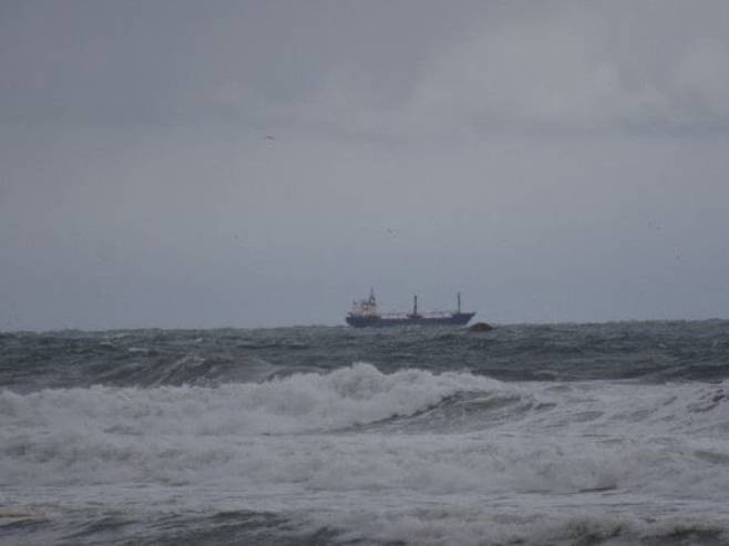 Потонуо брод у Црном мору - Фото: Тwitter