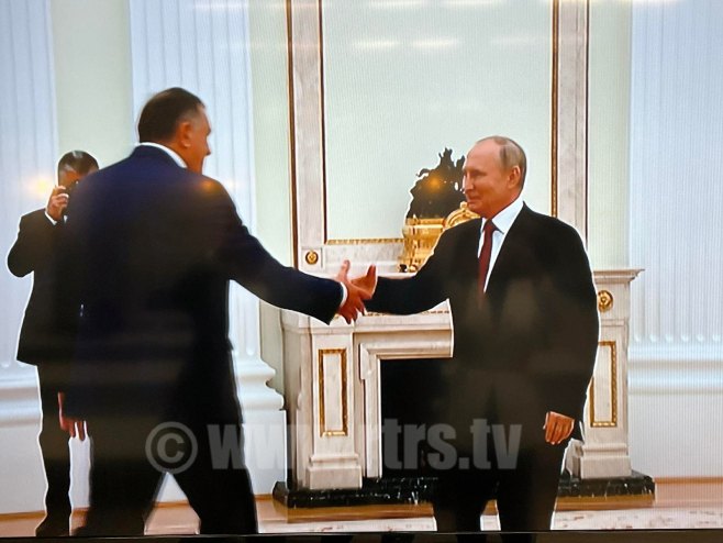 Додик и Путин - Фото: РТРС