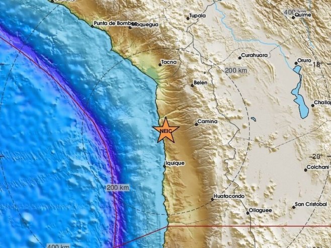 Земљотрес у Чилеу (Фото: ЕМСЦ) - 