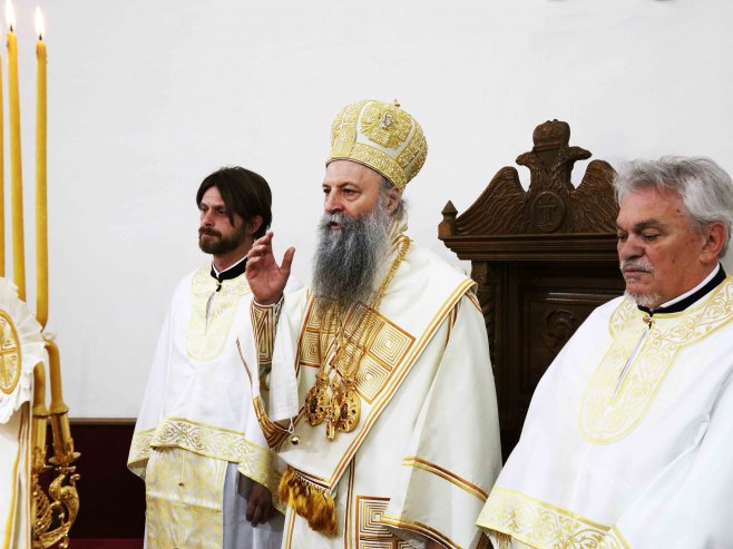 Приштинске власти забраниле улазак патријарху Порфирију на Косово и Метохију