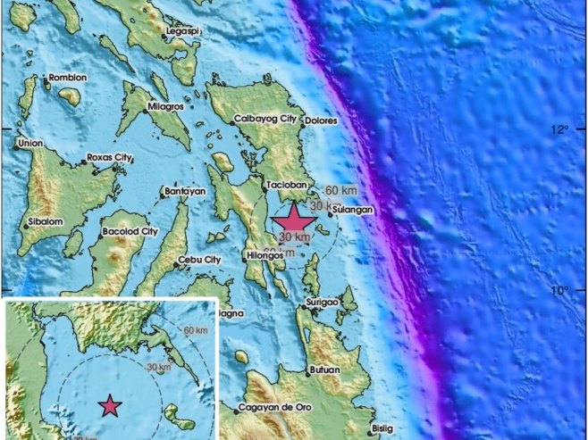 Јак земљотрес погодио Филипине