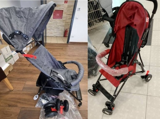 Повучена са тржишта два модела дјечијих колица због опасности од повреда Повучена са тржишта два модела дјечијих колица због опасности од повреда