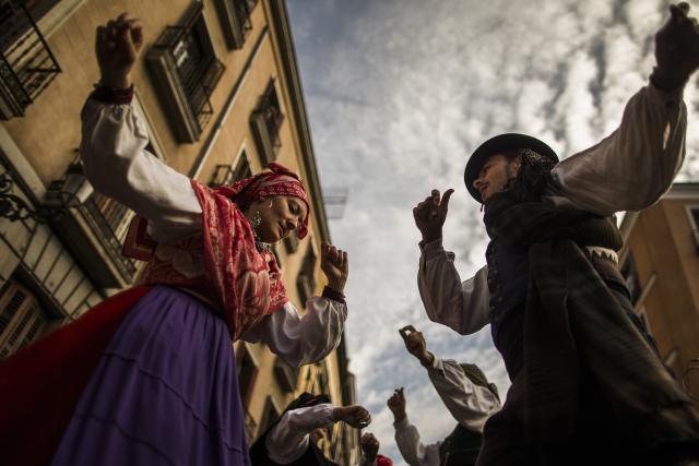 Протест шпанских пастира против угоржавања пашњака урбаним ширењем и модерном праксом у пољопривреди