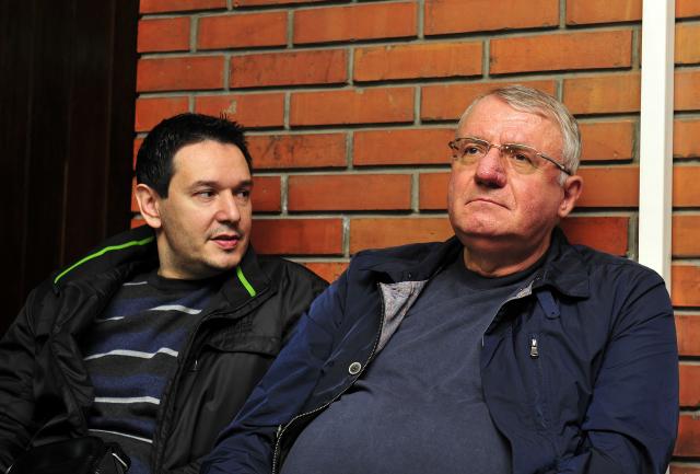Nemanja Šarović i Vojislav Šešelj (foto: Tanjug)