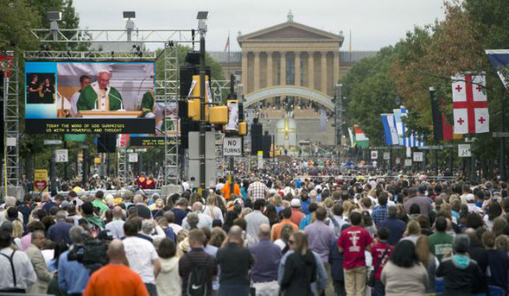 Papa Franjo u Filadelfiji: Misa na otvorenom (foto: AP)