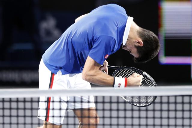Први тенисер свијета Новак Ђоковић одбранио је трофеј на мастерс турниру у Паризу