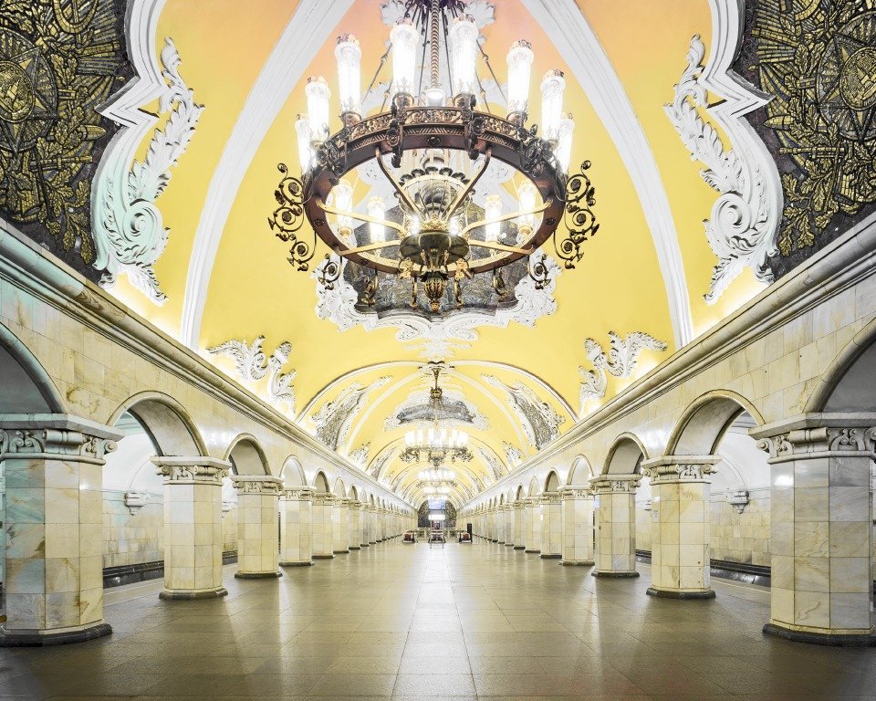 Московски метро: станица Комсомољска (фото: http://rs.sputniknews.com/)