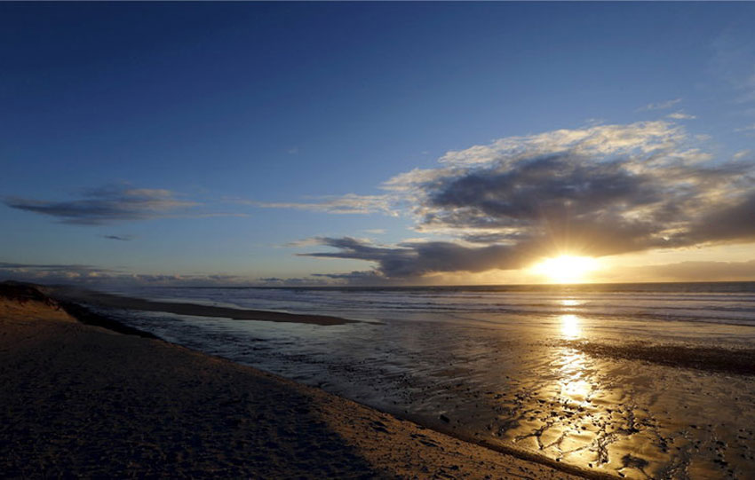 Предивне фотографије заласка сунца и плаже Кап Фере у југозападној Француској...