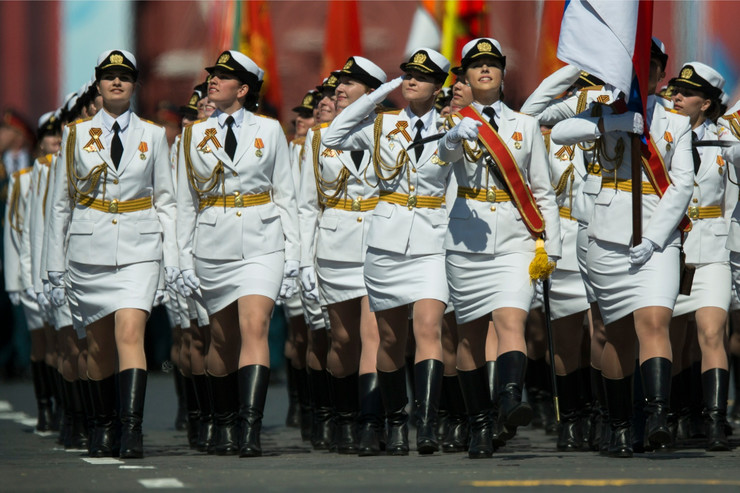 Припаднице оружаних снага Руске Федерације...