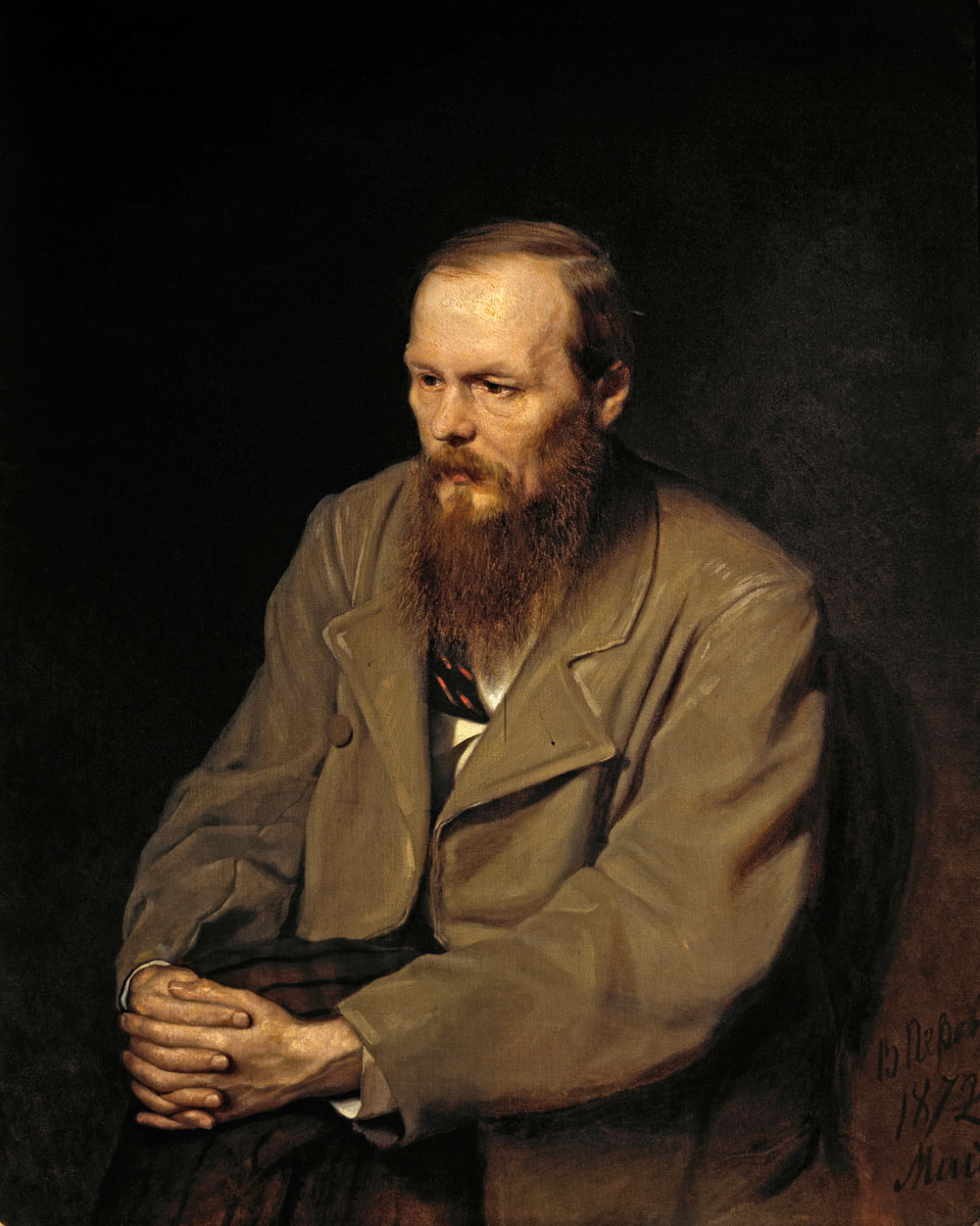 Portret Dostojevskog (slikao: Vasíliй Grigórьevič Peróv)