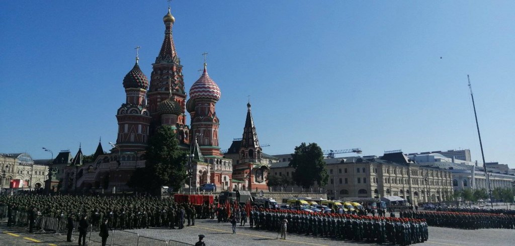 Парада побједе, Москва