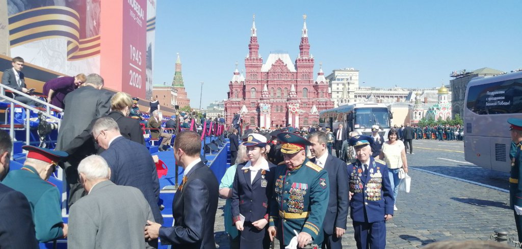 Парада побједе, Москва
