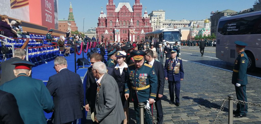 Парада побједе, Москва