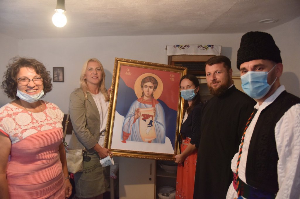 Жељка Цвијановић у посјети Црњелову