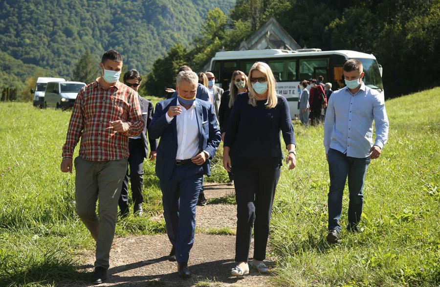 Цвијановић у Националном парку Сутјеска