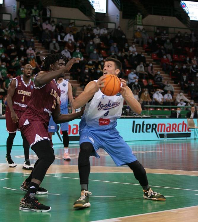 Igokea - Limož (foto: championsleague .basketball) 