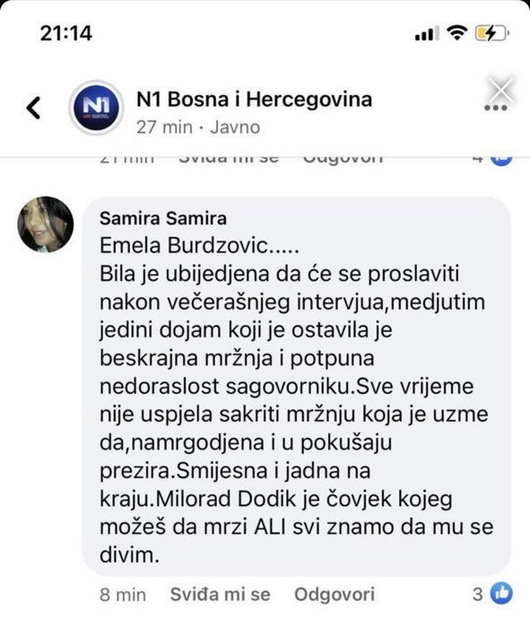 Komentari na tviteru