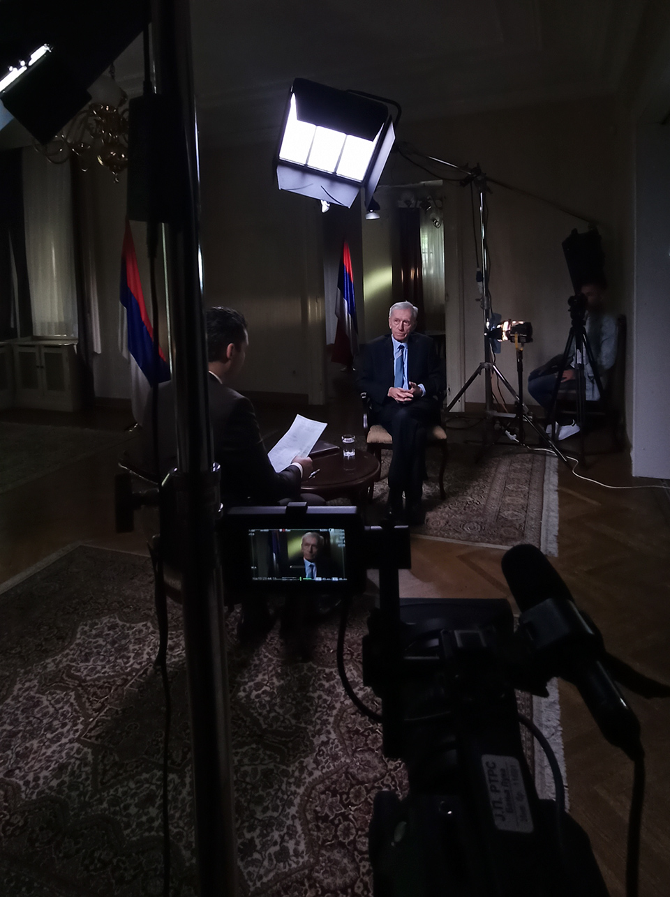 Са снимања...