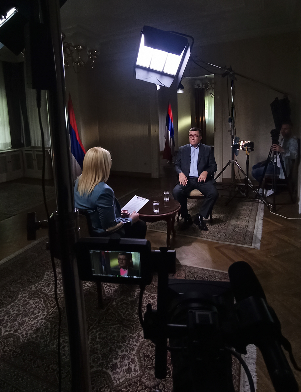 Са снимања...