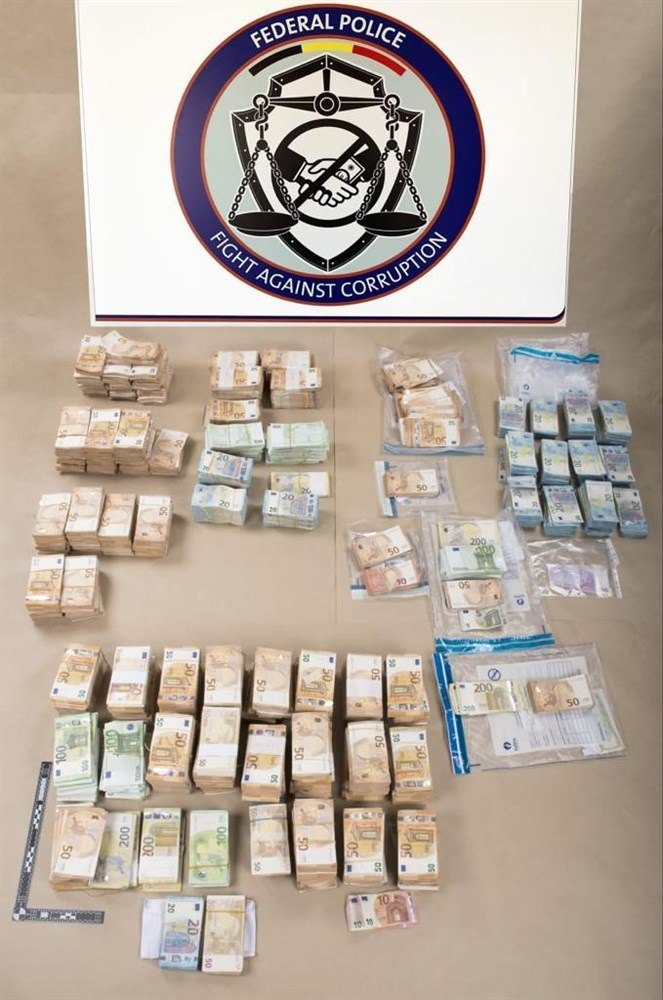 Zaplijenjeni novac (Foto: EPA-EFE/HANDOUT)&nbsp;