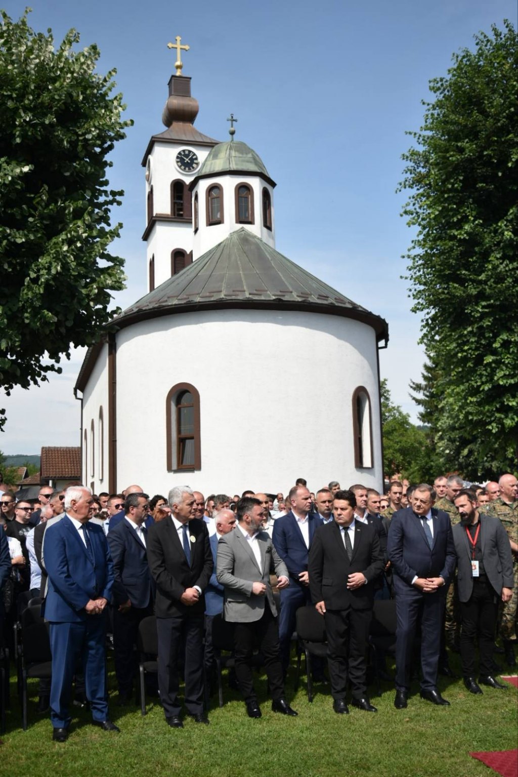 Обиљежавање у Братунцу (Фото: predsjednikrs.net/B.Zdrinja )