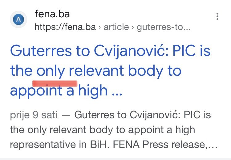 Prevod u federalnim medijima 