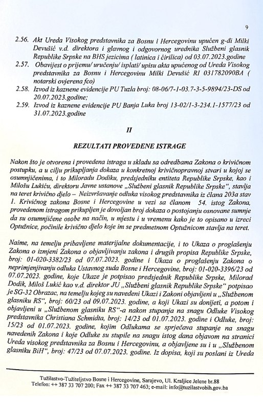 Optužnica