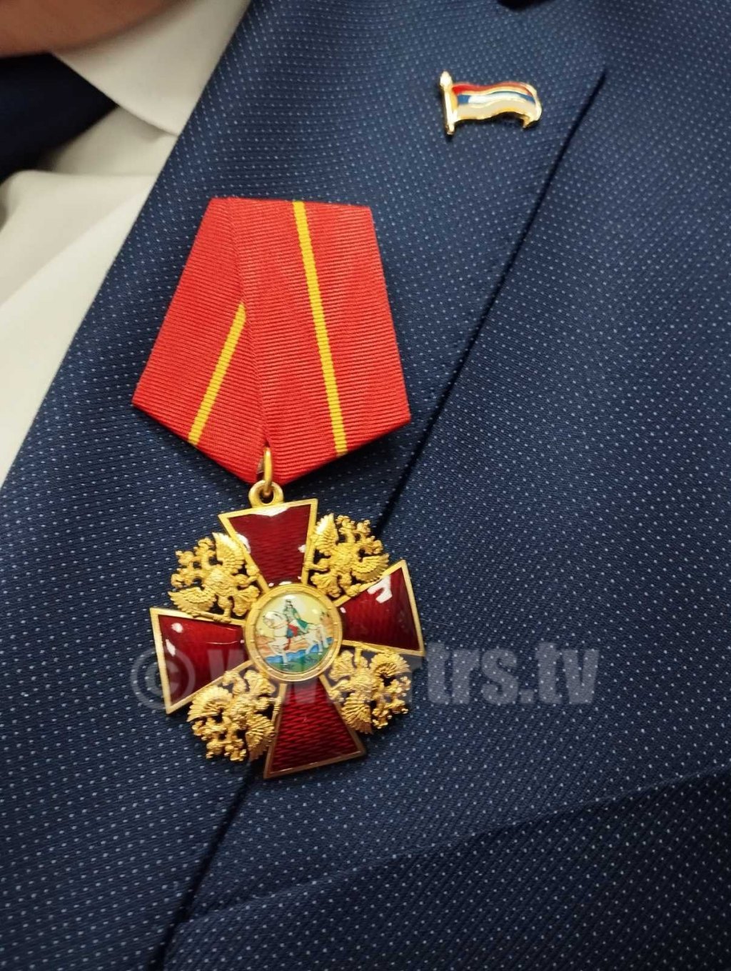 Орден Александра Невског (Фото: РТРС)