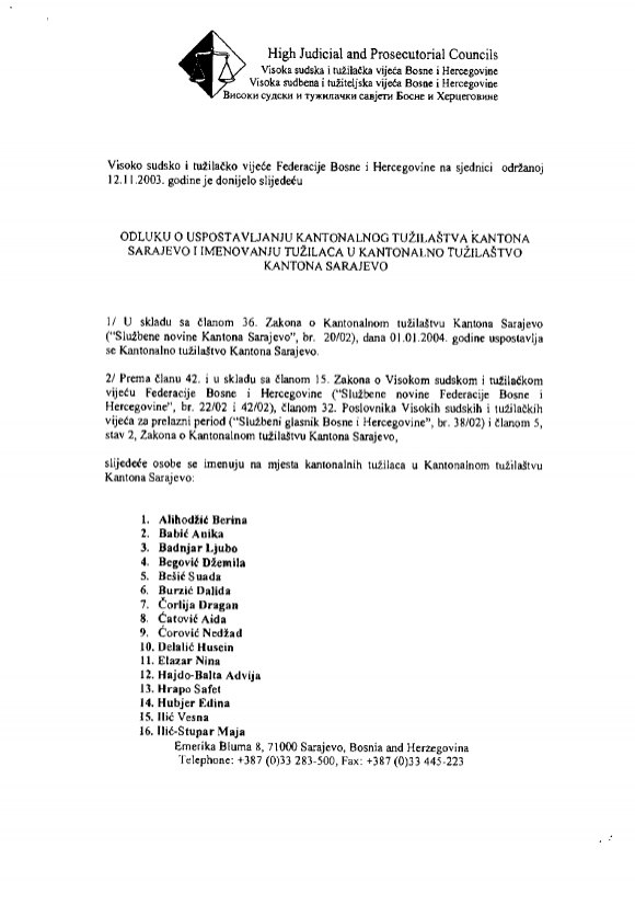 Одговор ВСТС-а Сањи Вулић