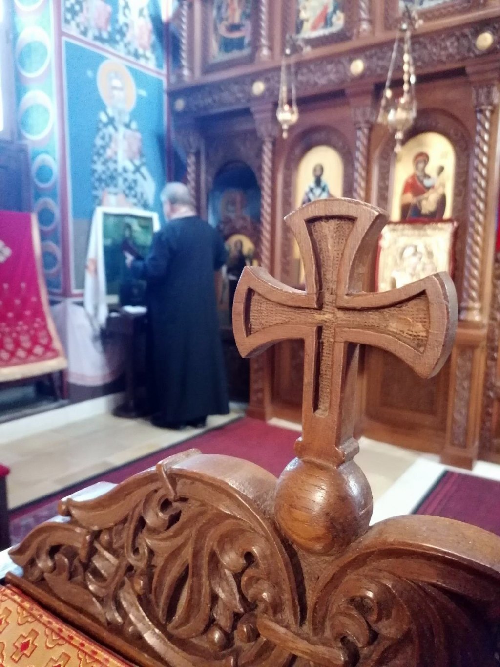 Arhimandrit Lazar u manastiru