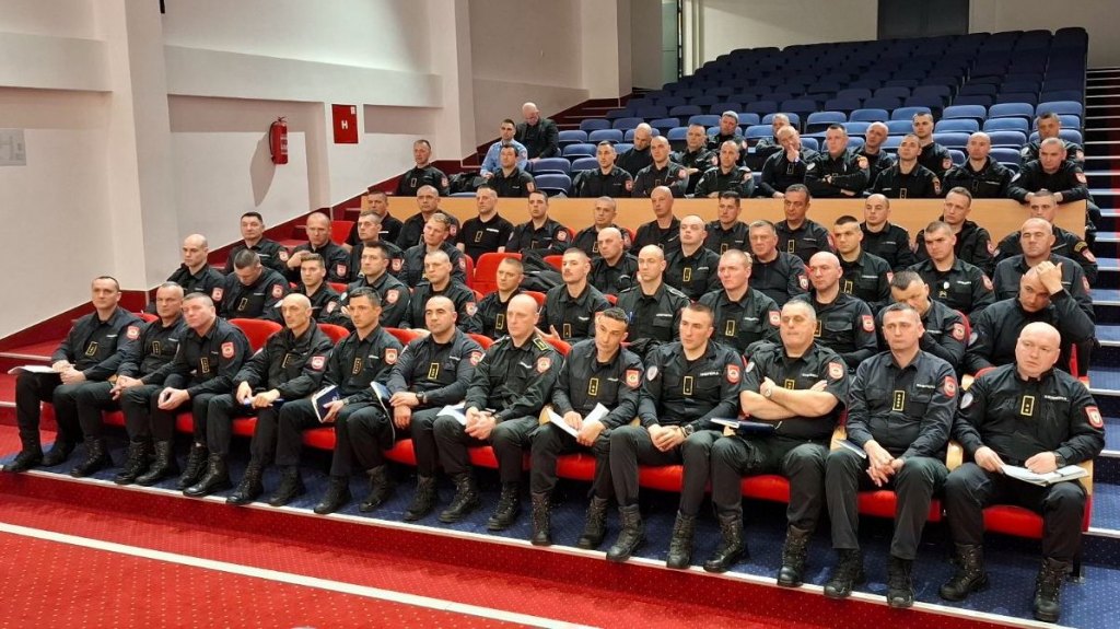 Komandiri jedinica i vođe timova Žandarmerije (foto: Ustupljena fotografija)